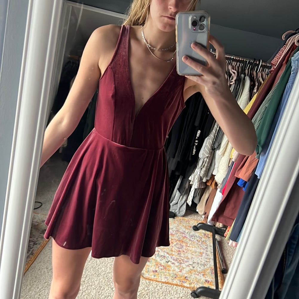 Velvet romper